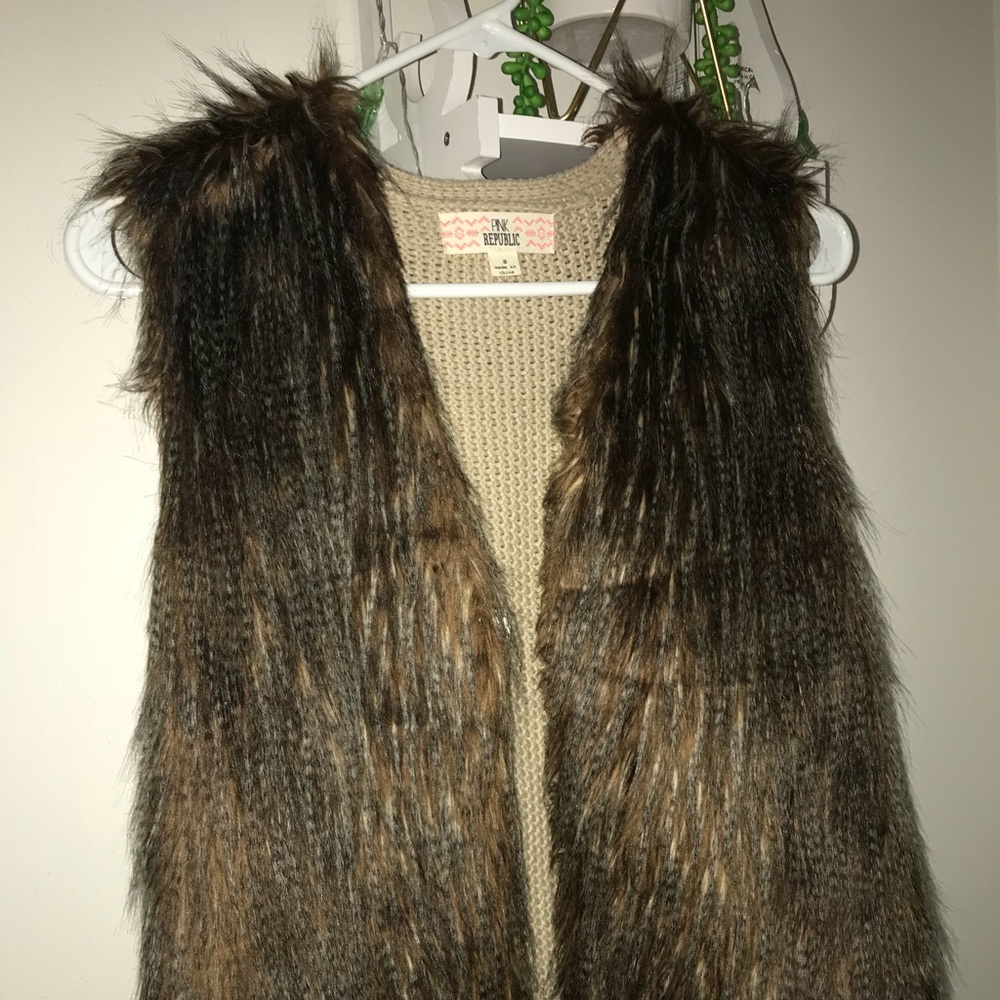 Faux Fur Vest